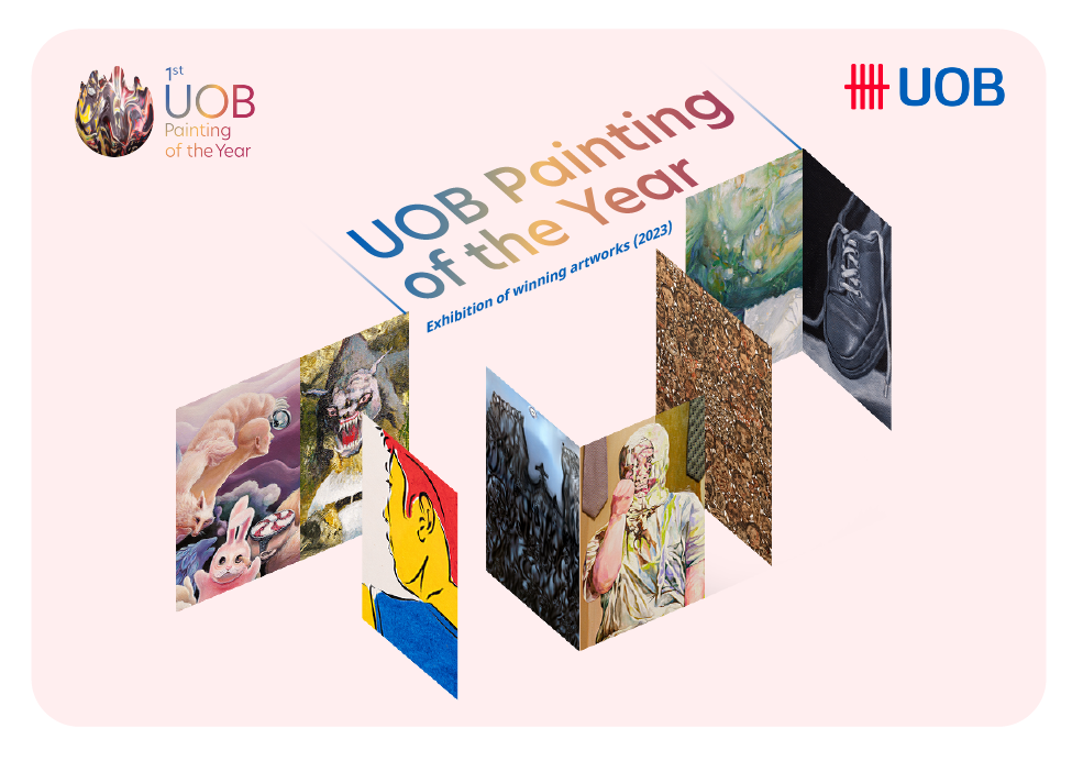 Exhibition of the winning artworks from UOB Painting of the Year 2023