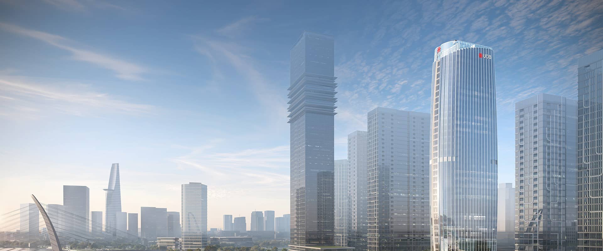 <span class="uob-h2">UOB Vietnam breaks ground on new headquarters building at Vietnam International Financial Centre – Ho Chi Minh City</span>