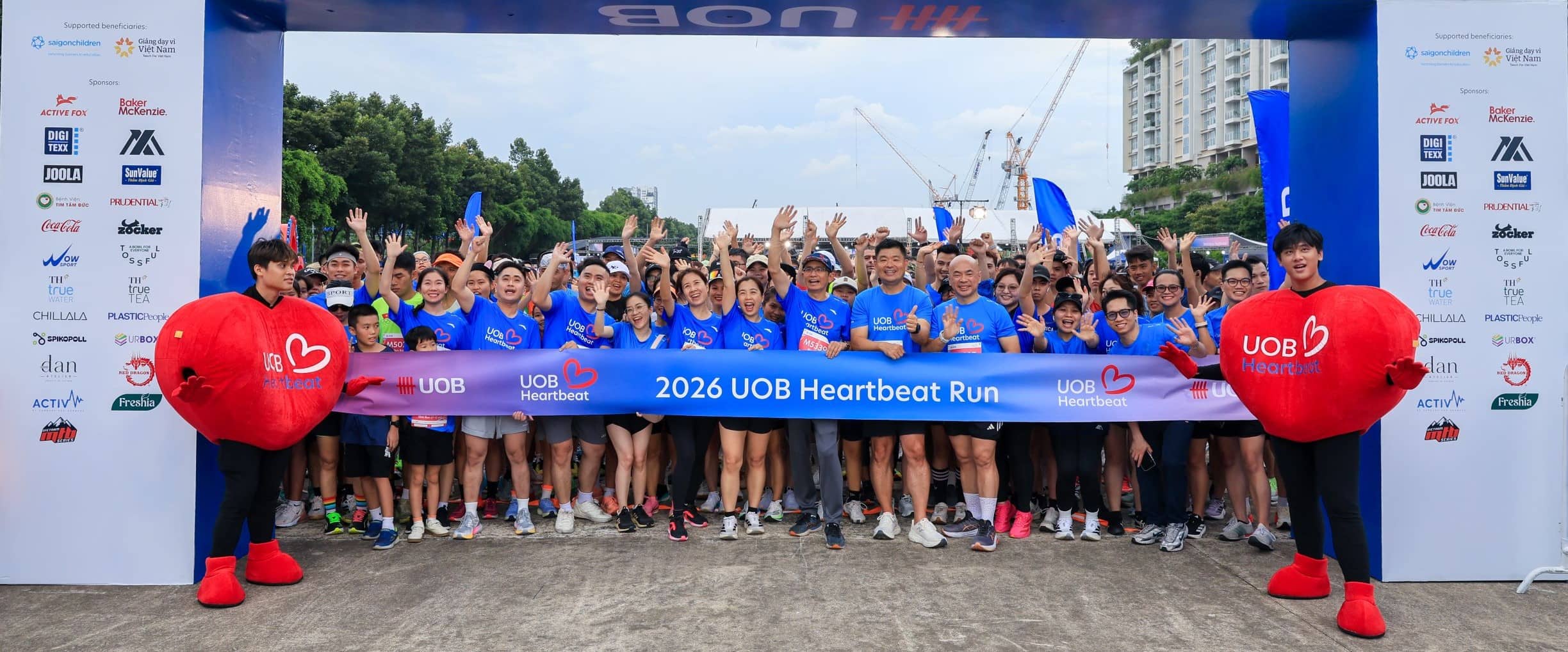 Giải chạy bộ UOB Heartbeat Run 2026 gây quỹ hơn 950 triệu đồng nhằm mở rộng cơ hội học tập số cho trẻ em có hoàn cảnh khó khăn