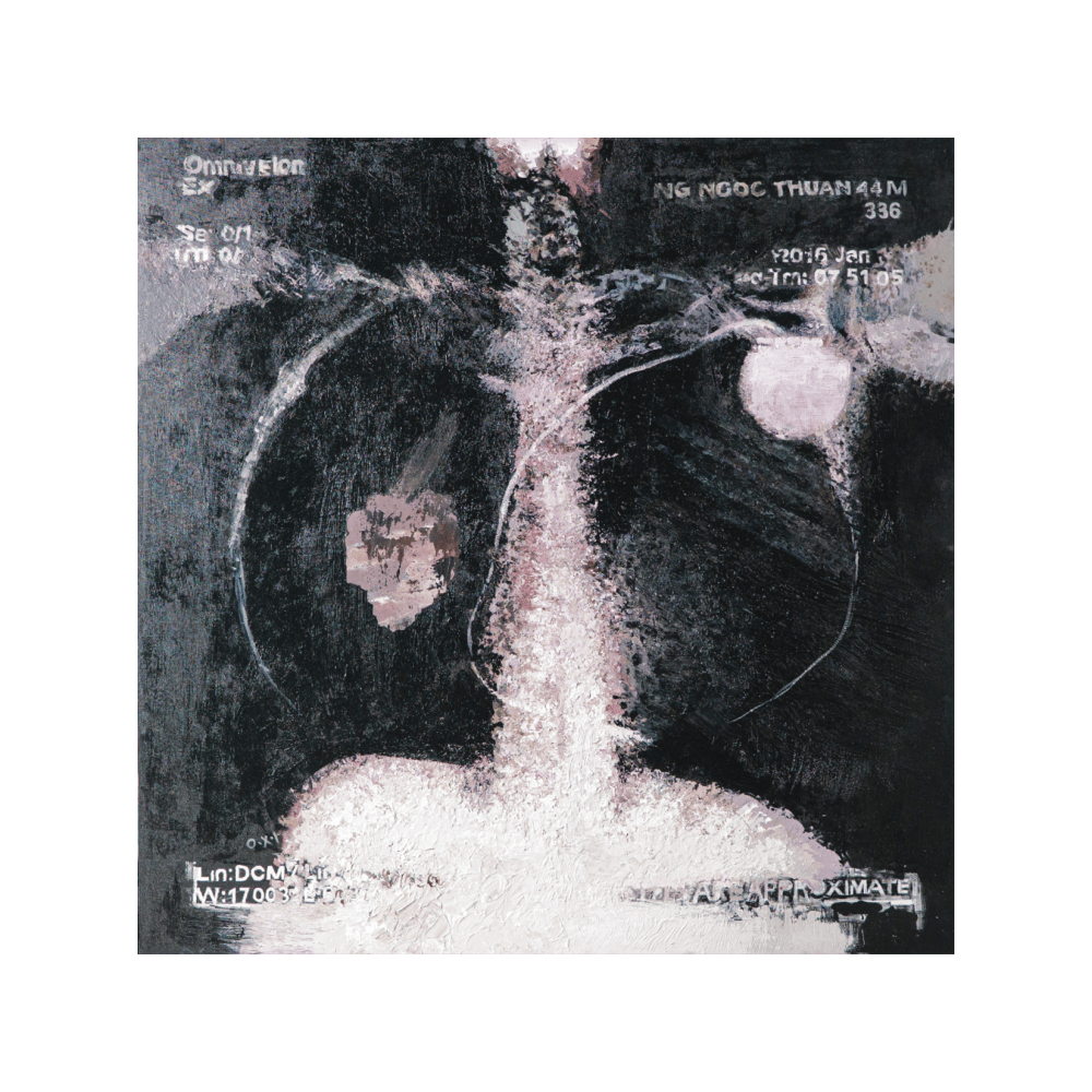 Chân dung tự hoạ 2025 (cuộc sống bắt rễ trong tôi dưới hình bóng một cái cây)