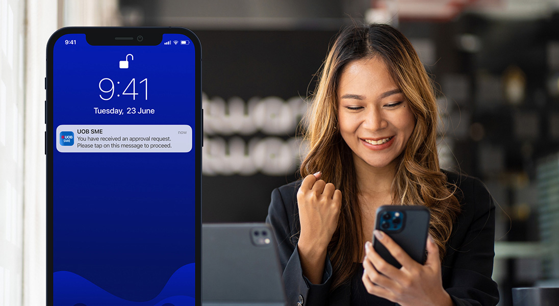 Cài đặt nhận thông báo về giao dịch
