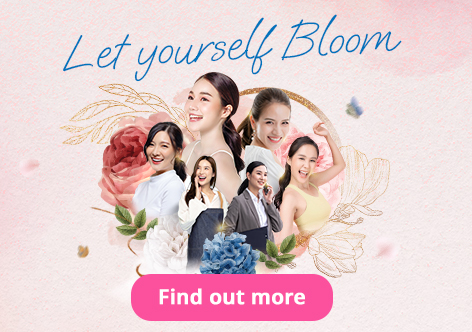"Let yourself Bloom - Because U are Unique” campaign