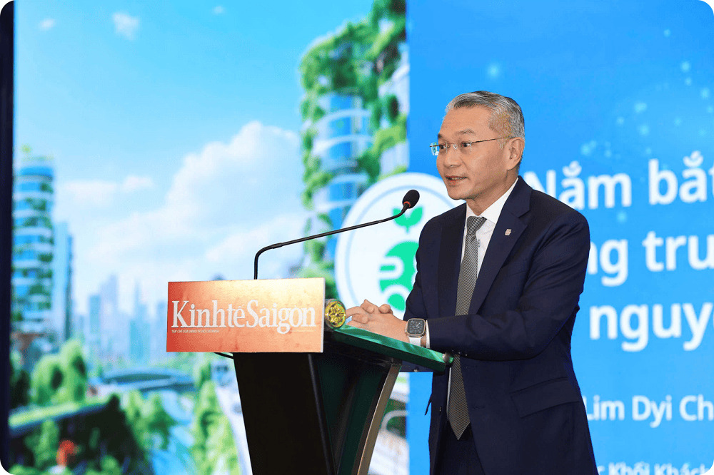 Mr. Lim Dyi Chang highlights how Vietnam’s new green frameworks enable greater transparency and financing access