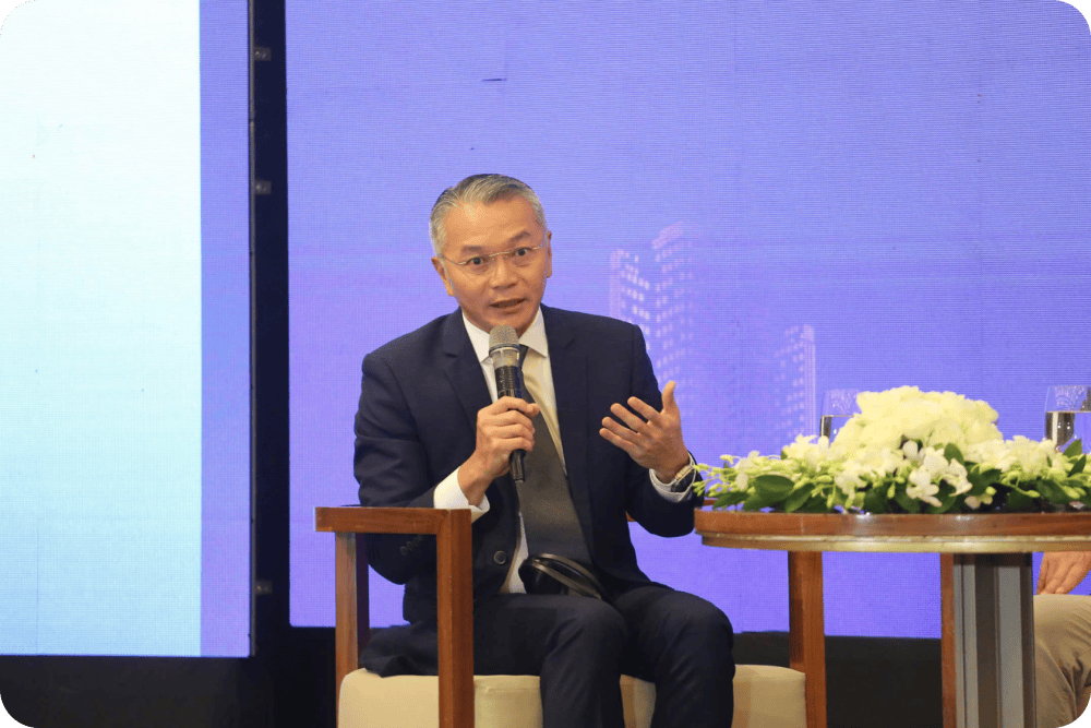 Ông Lim Dyi Chang chia sẻ trong phiên thảo luận 2 tại diễn đàn