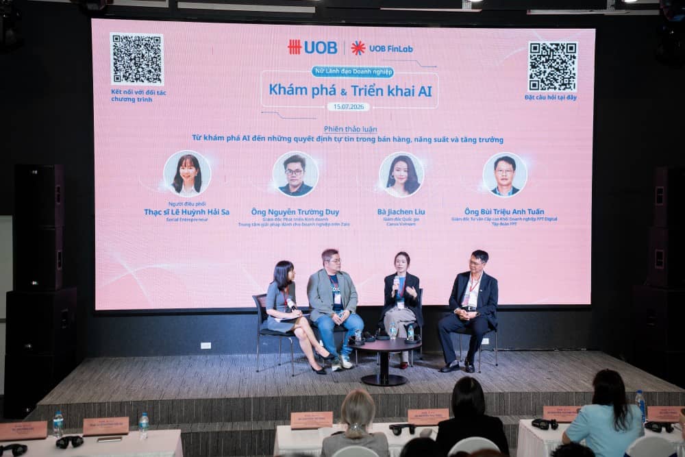 Nữ Lãnh đạo Doanh nghiệp: Khám phá và Triển khai AI