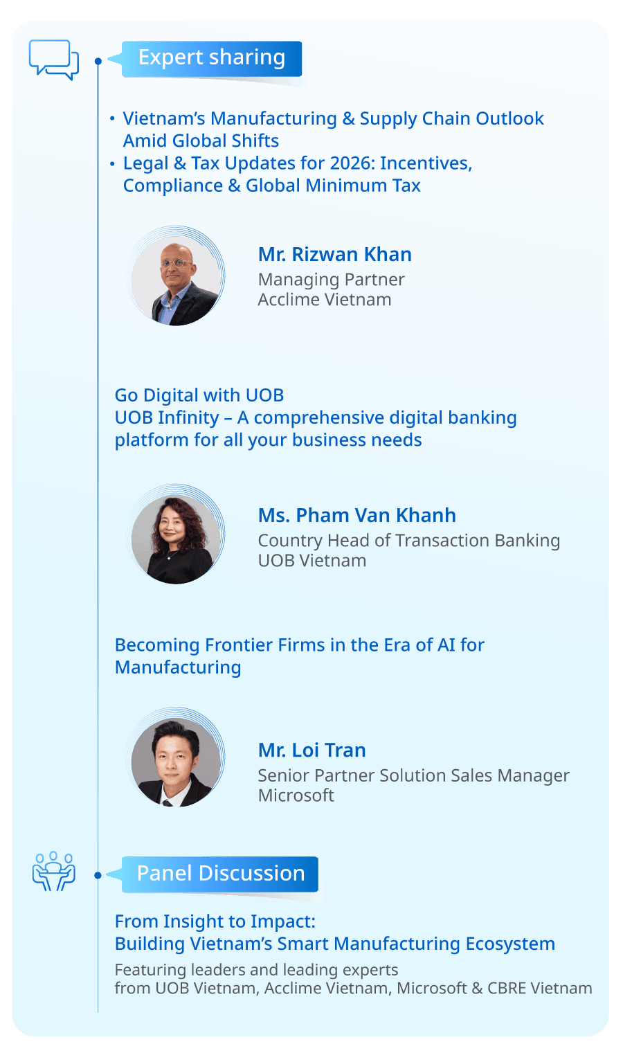 UOB FinLab - Smart Manufacturing Connect: Navigating Innovation, Trade & AI Frontiers