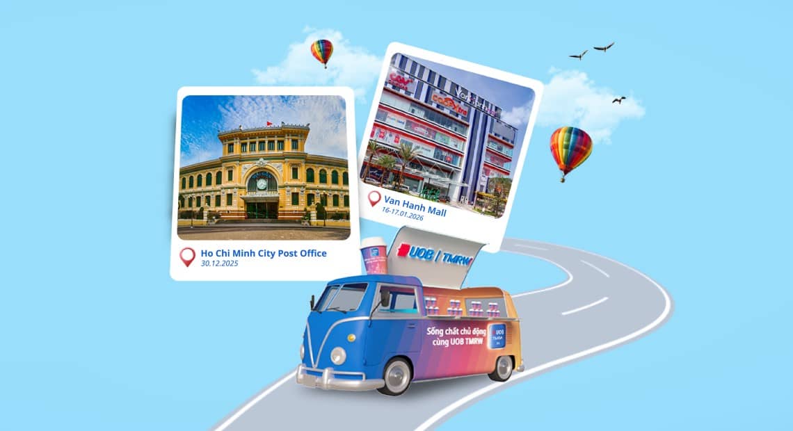 Grab amazing gifts at the “Take charge with UOB TMRW” Event