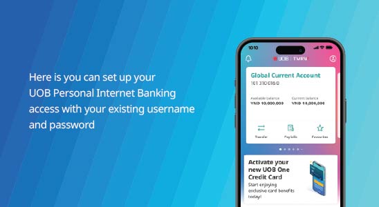 Have an online banking account with UOB? 