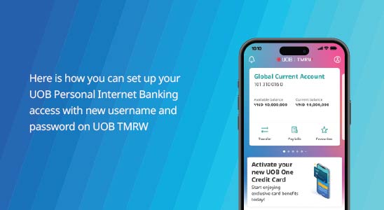 Don’t have an online banking account with UOB?