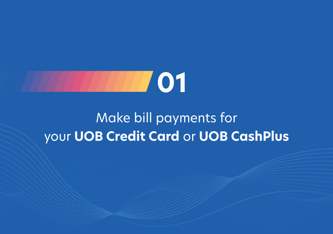 How to pay your Credit Card, bills  with UOB TMRW Vietnam?