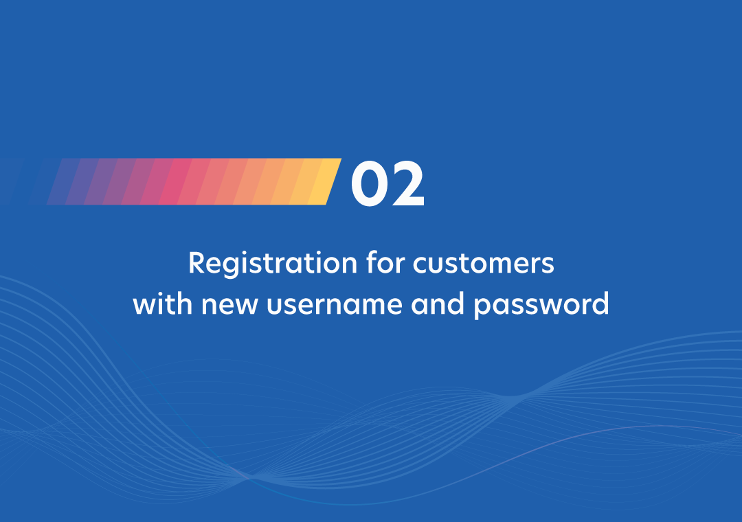 Registration for Migration customers