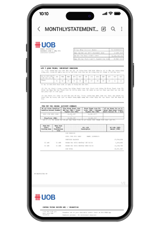 View Credit Card eStatement & Balance Inquiry​