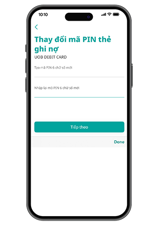 Thay đổi PIN Thẻ T&iacute;n dụng/ Thẻ Ghi nợ