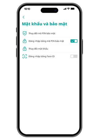C&agrave;i đặt/ V&ocirc; hiệu h&oacute;a đăng nhập Face ID