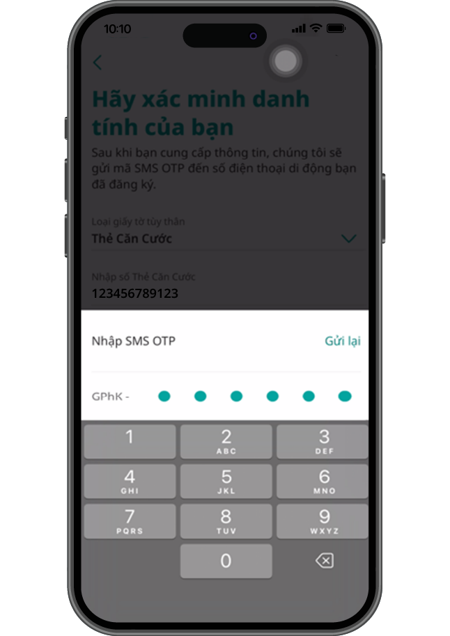 Đặt lại mật khẩu hết hạn
