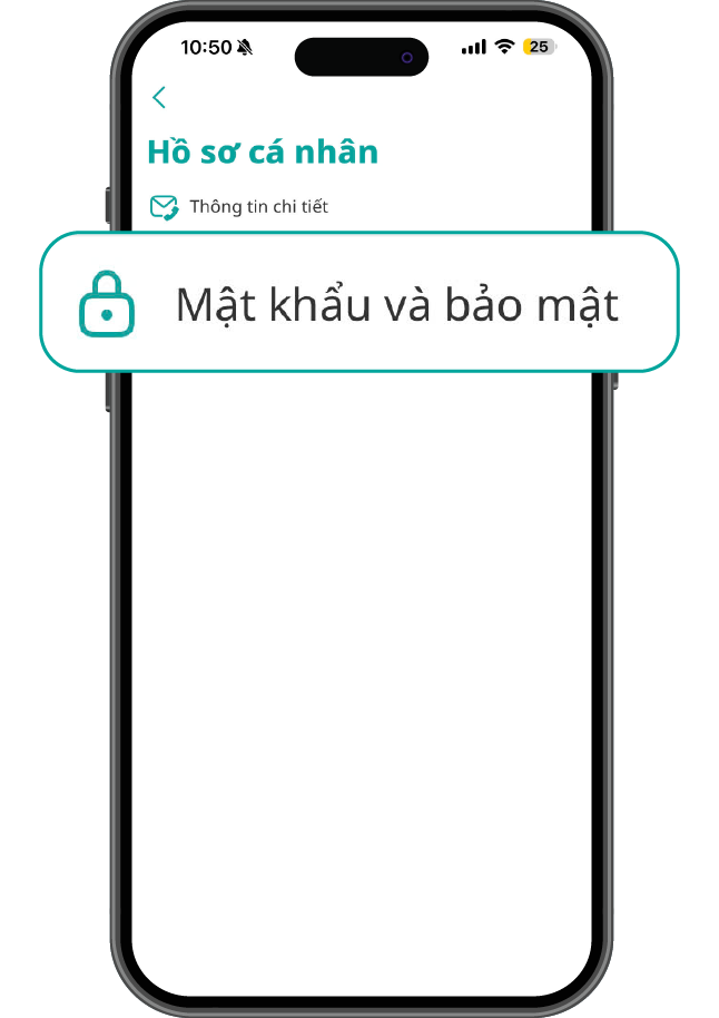 Cập nhật mật khẩu