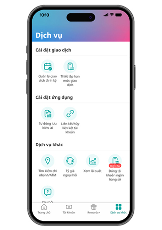 C&agrave;i đặt hạn mức giao dịch h&agrave;ng ng&agrave;y