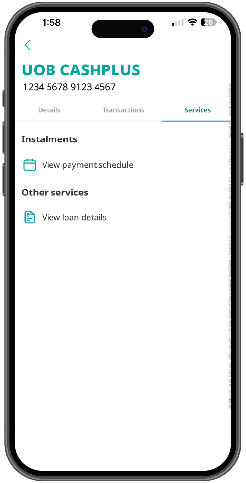 View Payment Schedule