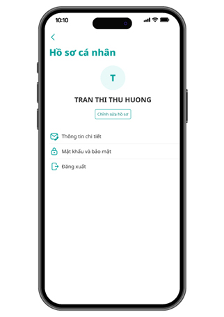 Cập nhật th&ocirc;ng tin c&aacute; nh&acirc;n​