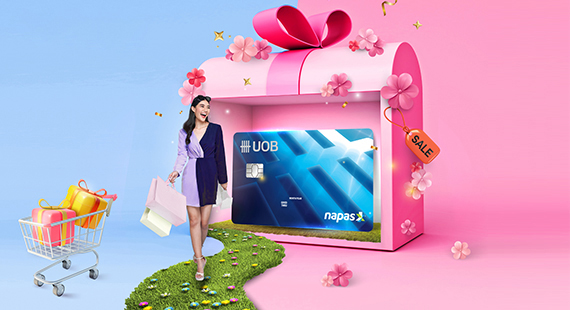 Shop more, get rewarded with UOB cards