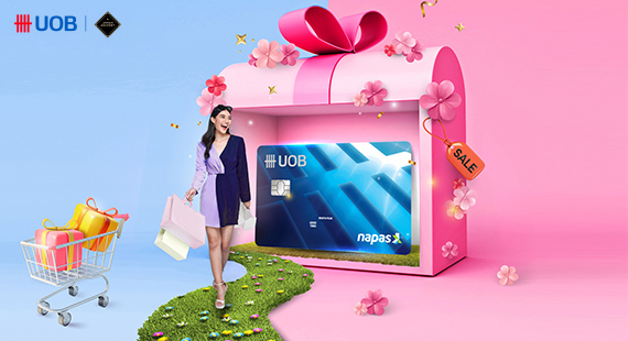Shop more, get rewarded with UOB cards