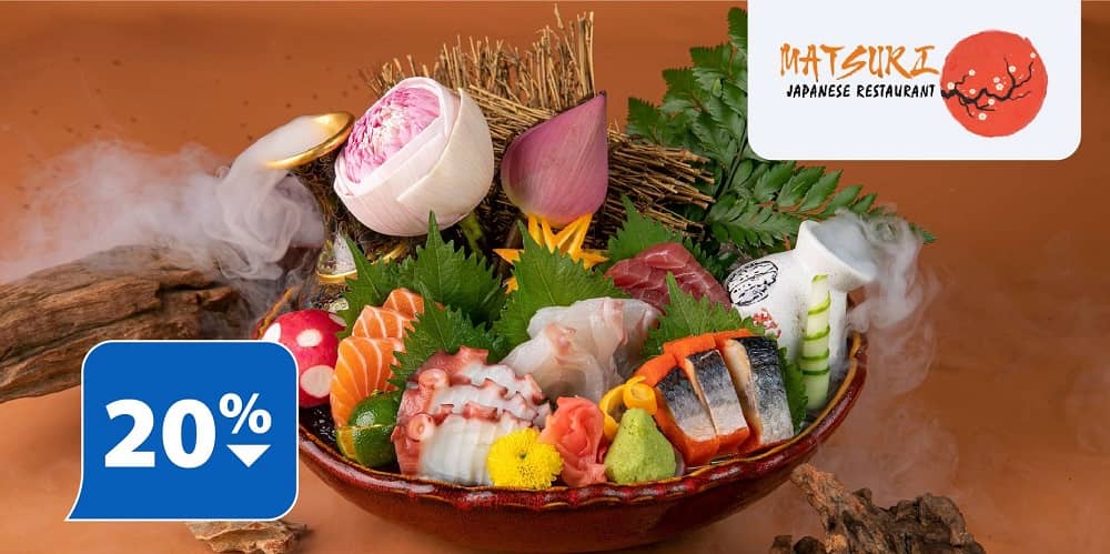 20% off at Matsuri Japanese Restaurant