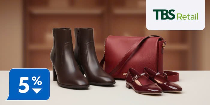 Giảm 5% cho các sản phẩm nguyên giá tại các cửa hàng ECCO – Cole Haan – ROCKPORT