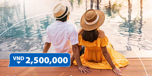 Get VND 2,500,000 bonus rebate in a single transaction on selected premium cruises, tours with UOB Mastercard