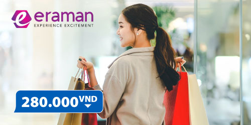 Giảm 280.000 VND khi thanh toán tại cửa hàng miễn thuế Eraman cùng Thẻ UOB Mastercard