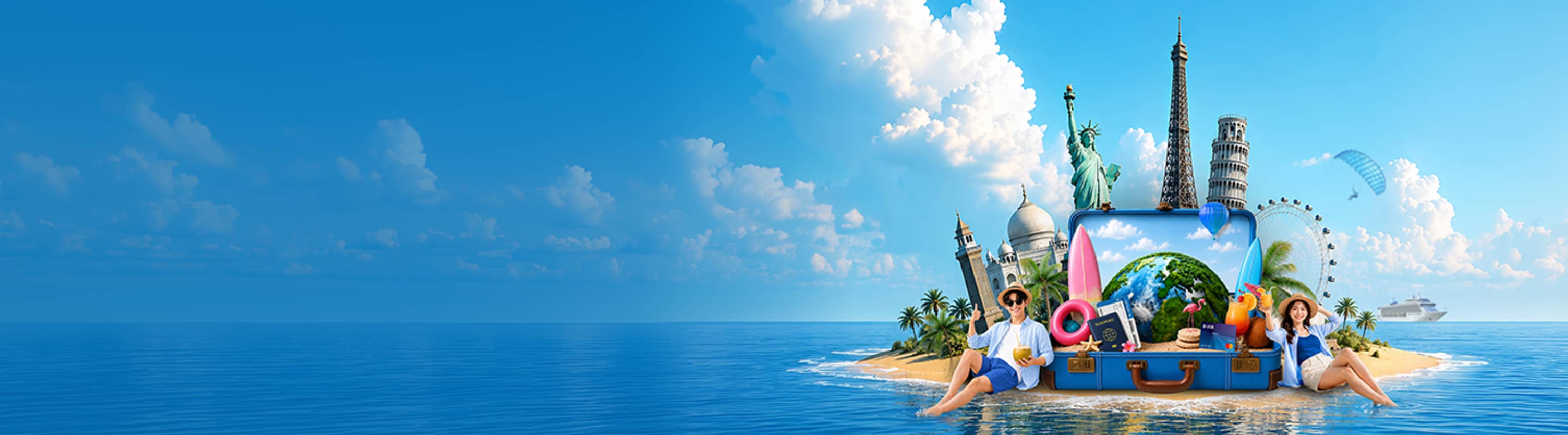 Explore the world - Enjoy the perks
