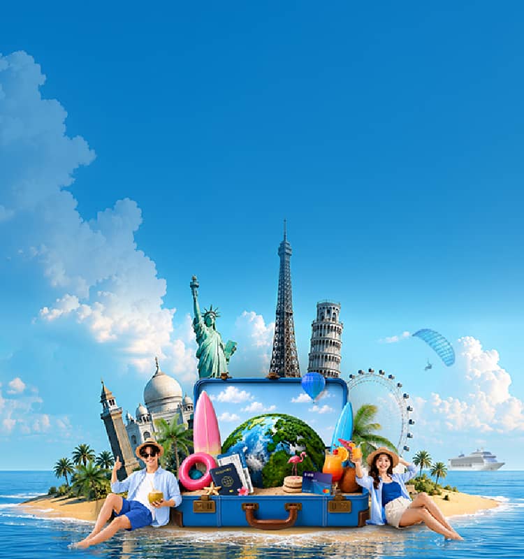 Explore the world - Enjoy the perks