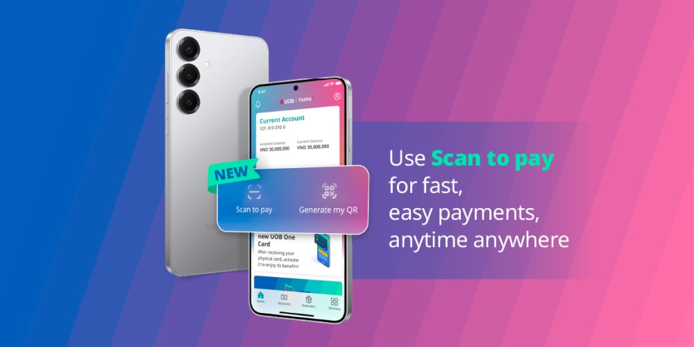 Scan to pay and stand to win a Samsung Galaxy S25+ every week