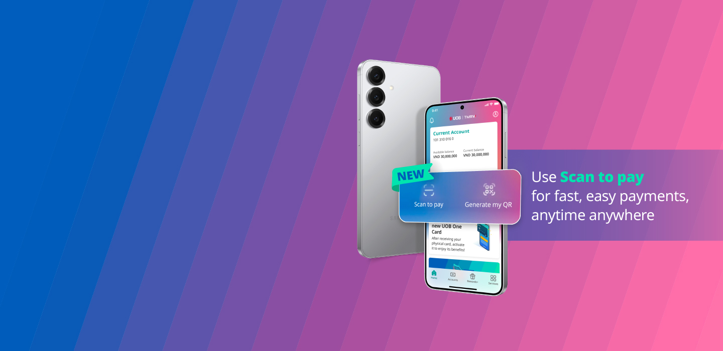 Scan to pay and stand to win a Samsung Galaxy S25+ every week