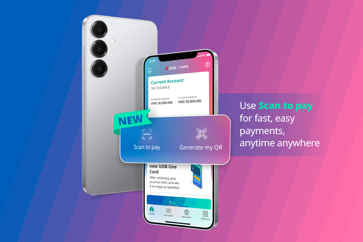 Scan to pay and stand to win a Samsung Galaxy S25+ every week