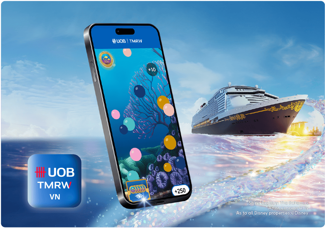 Discover magical rewards when you Play and Pay with UOB TMRW Vietnam