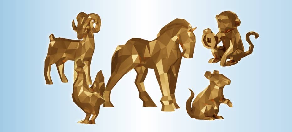Collect exclusive 12 Zodiac figurines