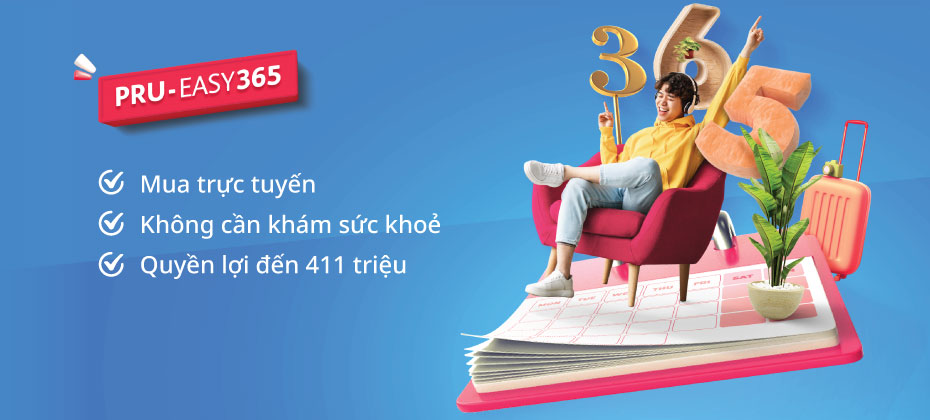 Sản phẩm bảo hiểm PRU-EASY 365