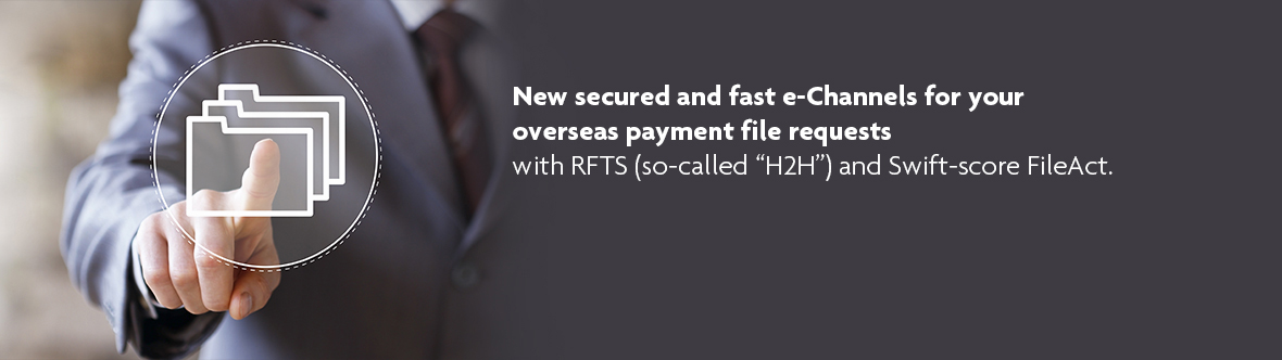 Bulk File Transfer Solutions via RFTS (H2H) and Swiftscore Fileact