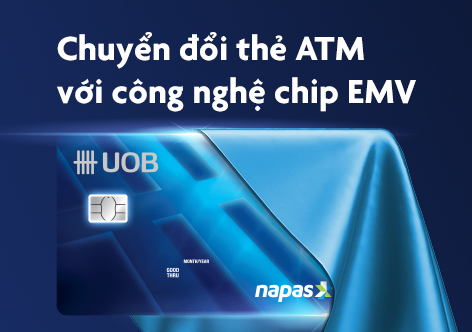 Thông báo về việc chuyển đổi thẻ ATM với công nghệ Chip EMV