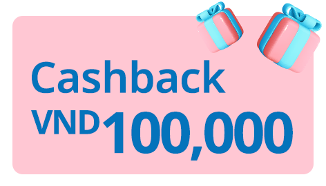 cashback VND 100,000