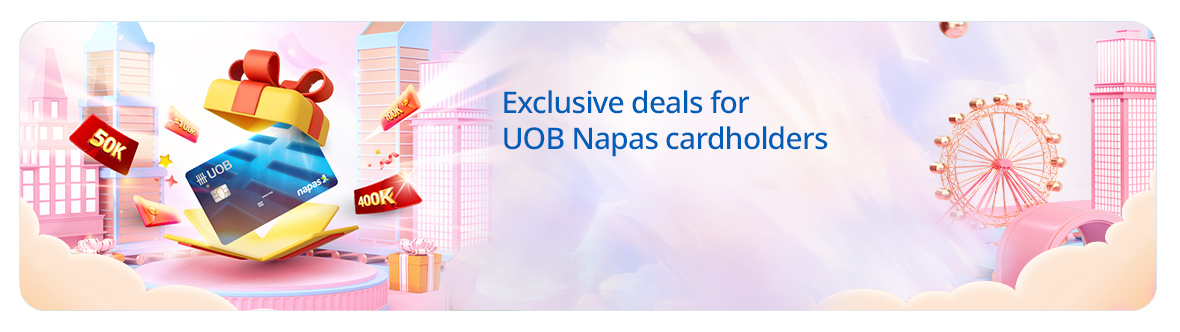 Exclusive deals for UOB Napas cardholders